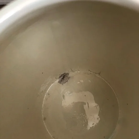 Classic Blue and White Ceramic Jar with Gold Lid - Picture 10 of 16